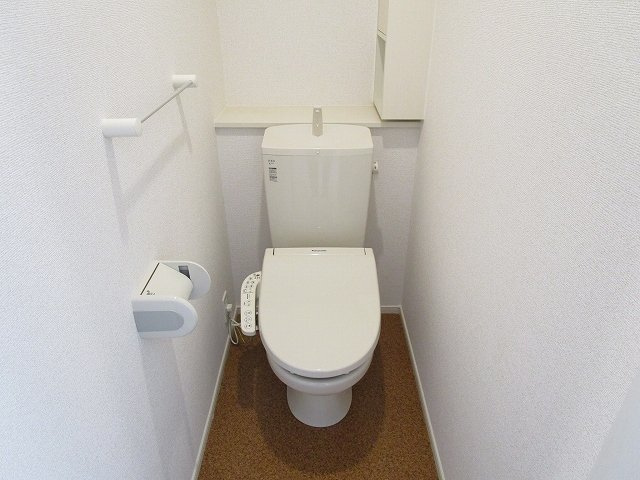 ベルフルールＫのトイレ|コンパクトで使いやすいトイレです