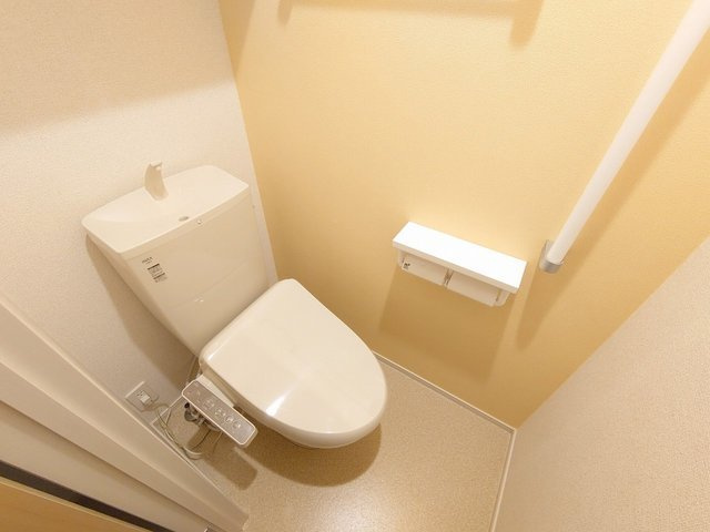 カレント・バレーのトイレ|落ち着いたトイレです