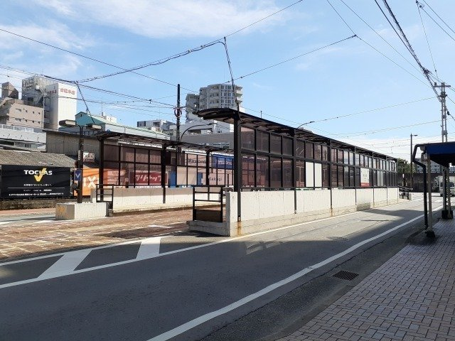 メゾンソレイユの周辺|熊本市電　河原町電停まで15m
