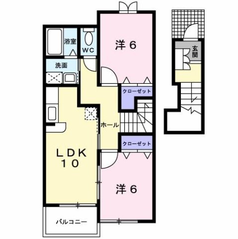 Ｎ＆ＹアベニューＥの間取り
