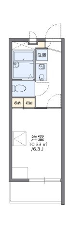 レオパレス横濱ヴィラの間取り