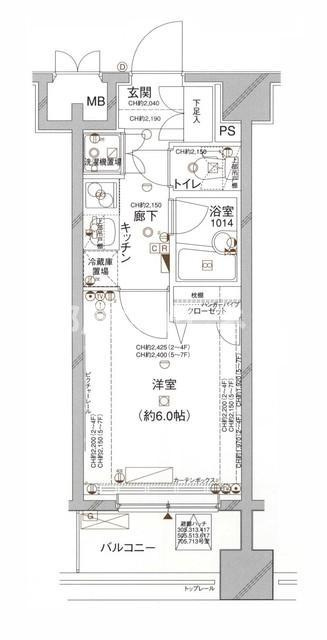 コンシェリア大森山王の間取り