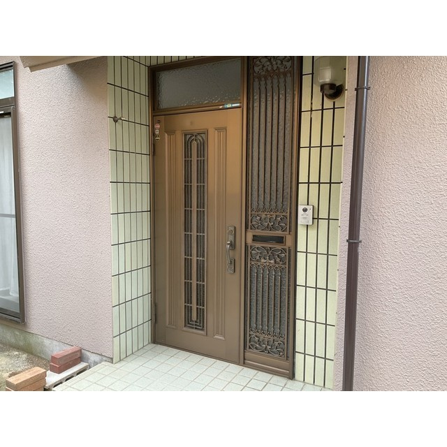 所沢市山口戸建の玄関