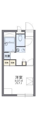 レオパレスシンシアの間取り