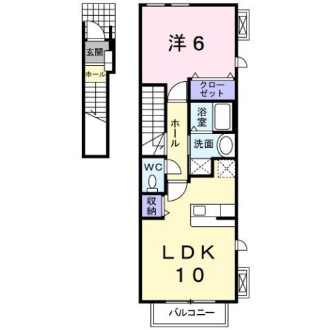 サラソウジュの間取り
