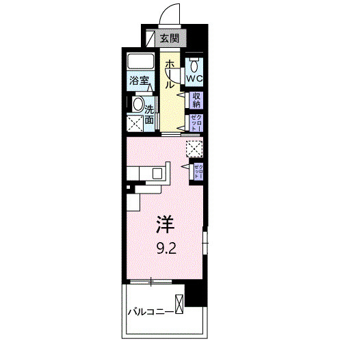 レユシール　エムの間取り