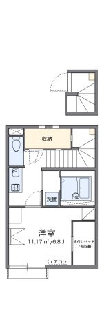 レオネクストアペゼの間取り