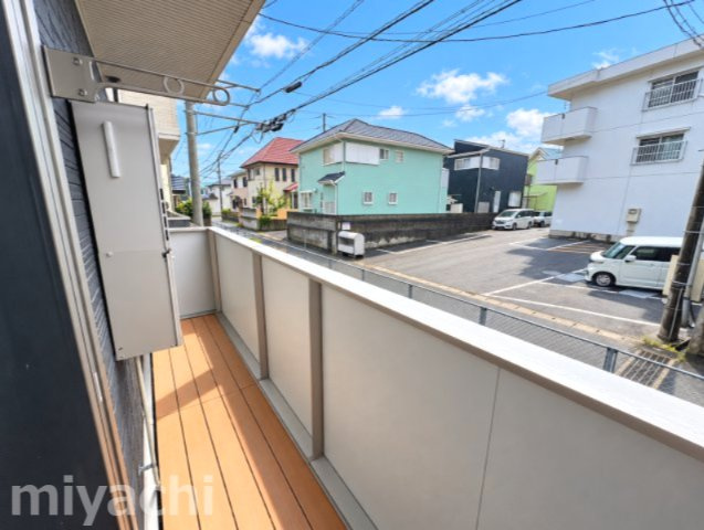 クレスト八万のバルコニー