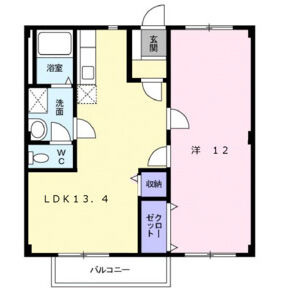 【間取り】 | ニューシティモリタカA