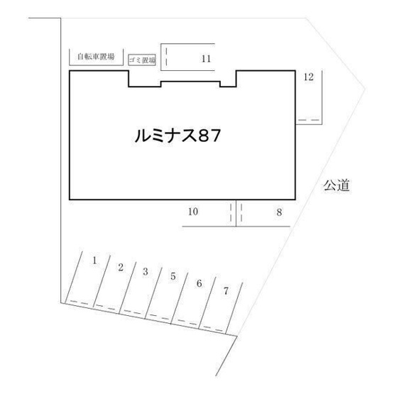 【区画図】 | ルミナス87