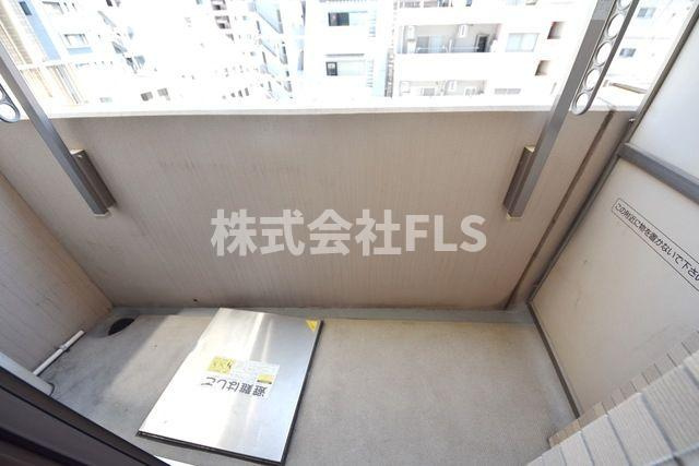 中央区日本橋浜町３丁目の賃貸マンションのバルコニー