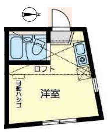 【間取り】 | ユナイト東門前エディントン