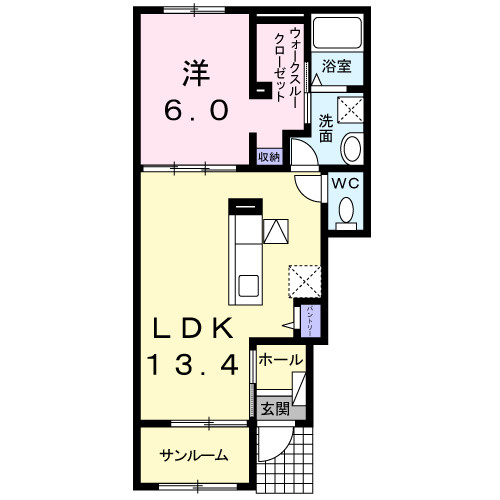 【間取り】 | セントポーリア　Ⅰ
