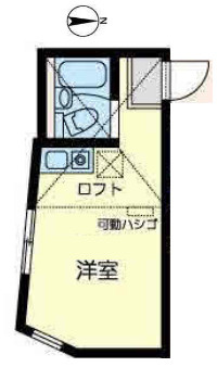 【間取り】 | ユナイト東門前エディントン