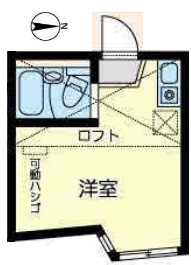 【間取り】 | ユナイト東門前エディントン
