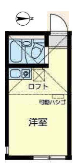 ユナイト東門前エディントンの間取り