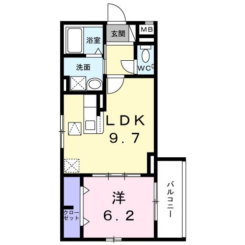 セレノ　コンチェルトの間取り|間取りです。