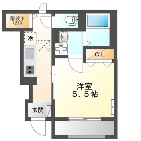 マグノリアの間取り|間取りです。