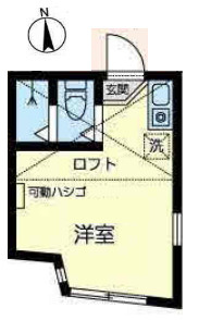 【間取り】 | ユナイト東門前ヨークストリート