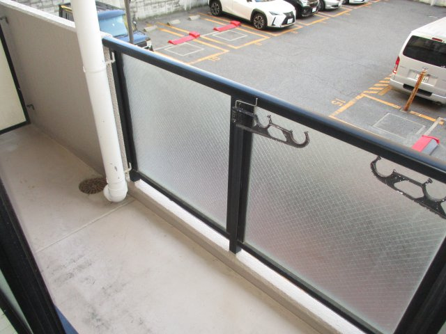 明光ハウスのバルコニー