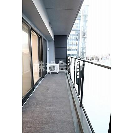 渋谷区恵比寿西１丁目の賃貸マンションのバルコニー