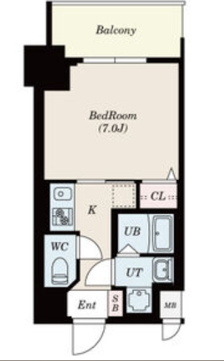 S-RESIDENCE浄心Eastの間取り