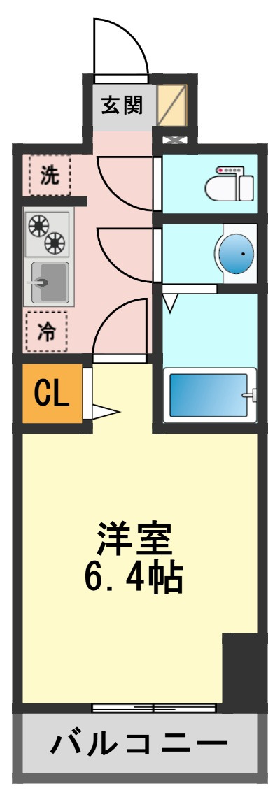 THE PASEO新小岩Ⅱの間取り
