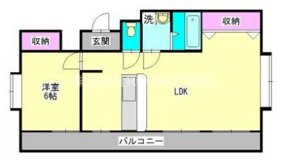 コーポアンジェラスⅢの間取り