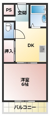 ヴィラ大日町の間取り
