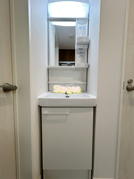 ラビット南与野の洗面所