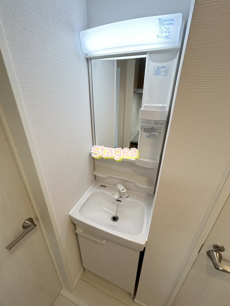 ラビット南与野の洗面所