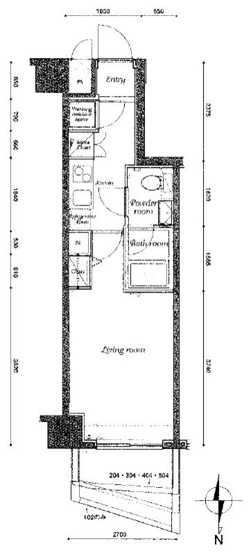 【間取り】 | ブライズ早稲田東