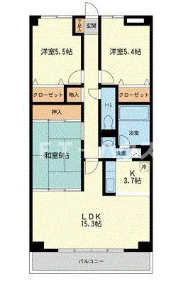 ＣＡＳＳＩＡ八千代緑が丘の間取り