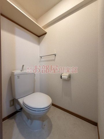 シャンベルジュK☆Tのトイレ|落ち着いた色調のトイレです