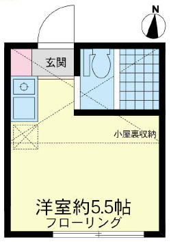 【間取り】 | 本牧カンパリ・ペリエ