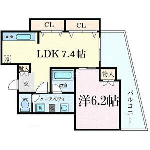 Ｗ．Ｏ．Ｂ　ＳＨＩＮＭＡＣＨＩの間取り