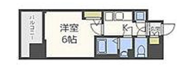 エスリード本町靱公園レジデンスの間取り
