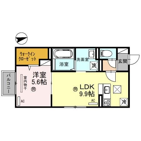 Habitation神戸の間取り