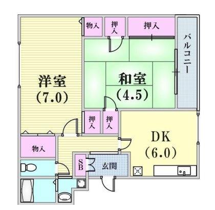 ノイエステ瓦屋の間取り