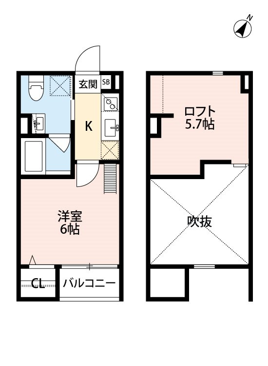 tu-kiの間取り