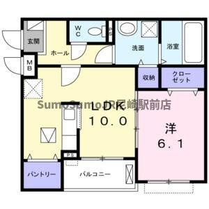 フォーチュンパークⅡの間取り