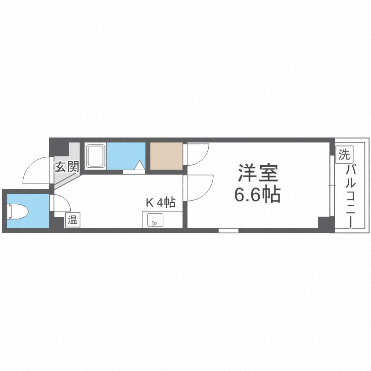 ドエル南本町の間取り