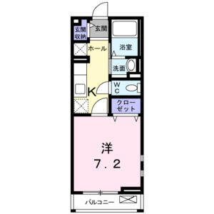 フレグランスの間取り