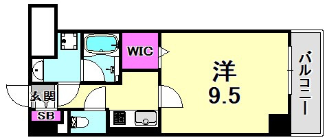 ラ・ビィNAKAZENの間取り