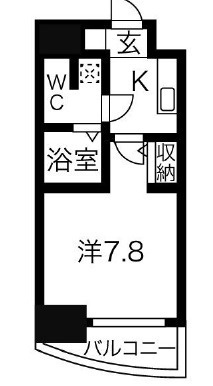 ラシーヌ日本橋の間取り