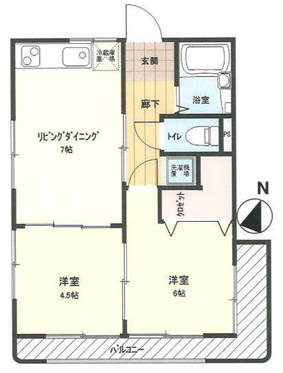 グレイスハイツ大田町の間取り