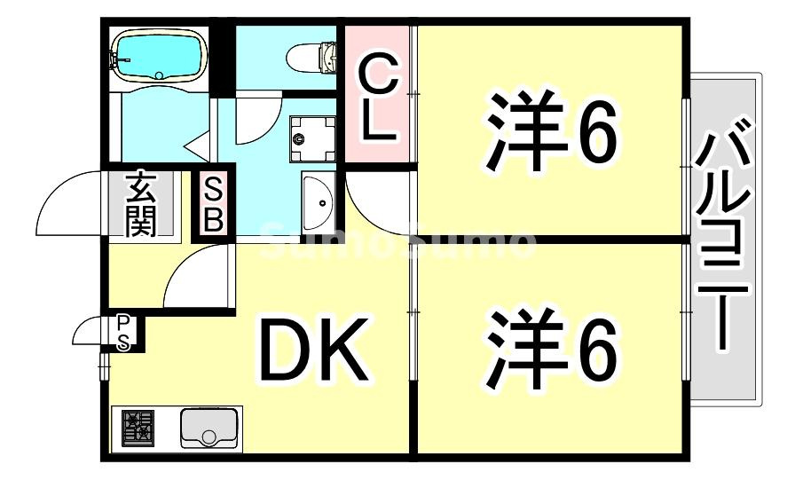 ジョイフル南町の間取り
