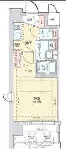 グランカリテ日本橋の間取り