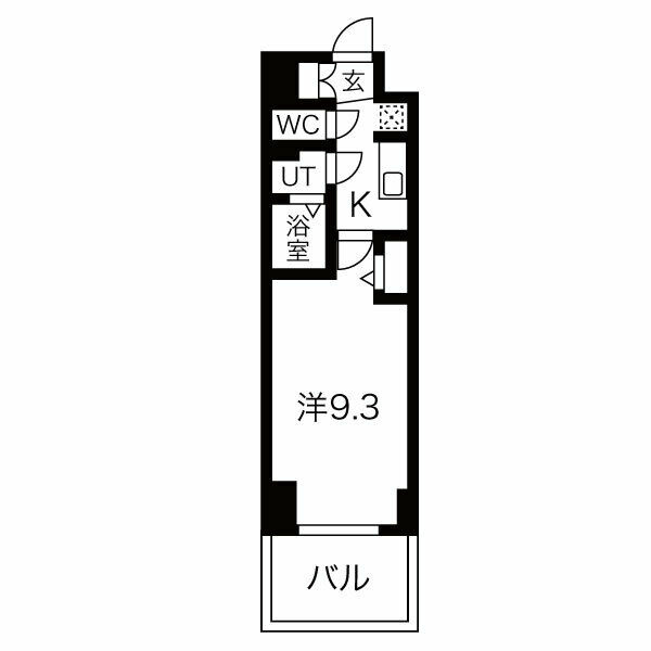 プレサンス神戸セレスティアの間取り