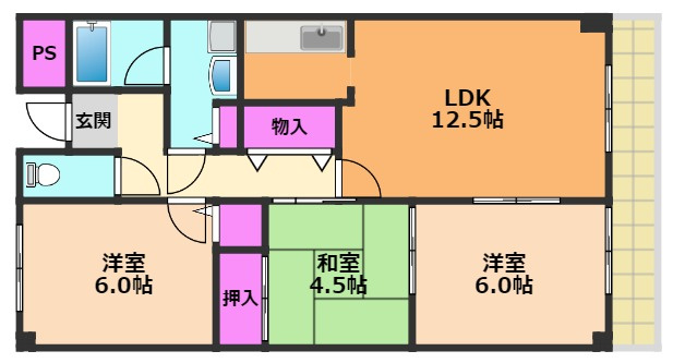 FORESTA18(フォレスタ）の間取り